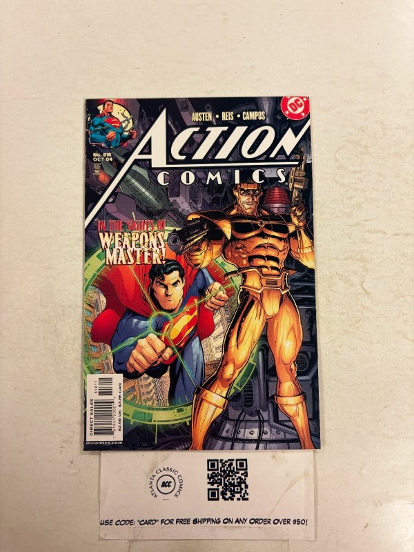 Action Comics #818 (DC Comics), raw comic book in NM condition — front cover