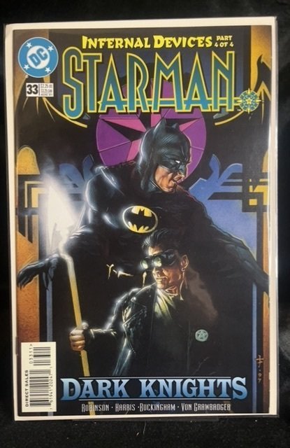Starman #33 (DC Comics, 1997), raw, ungraded comic book — front cover