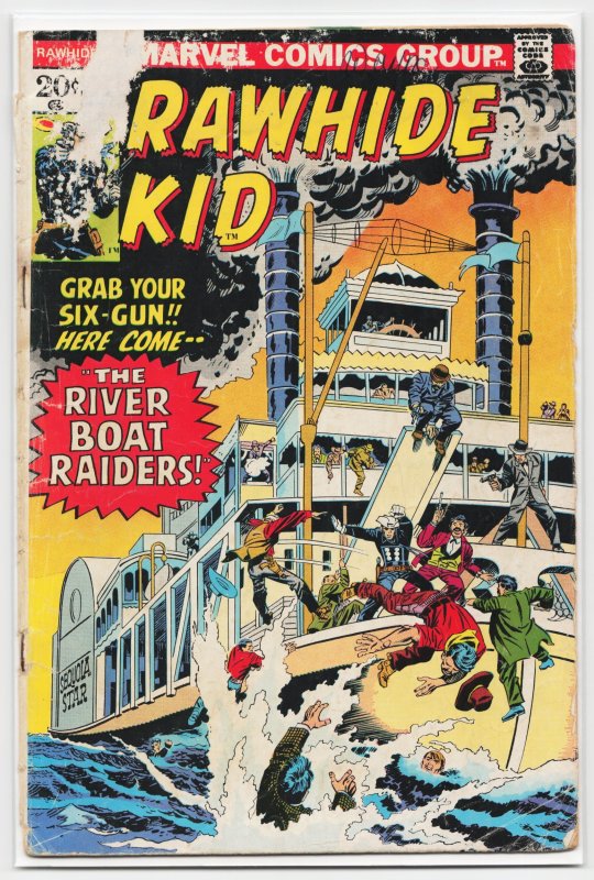 The Rawhide Kid #116 (Marvel Comics, 1973), raw, ungraded comic book — front cover