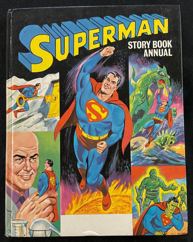 Superman Hardcover Uk Storybook Annual 1968 VF (1968), raw comic book in VF condition — front cover