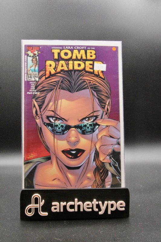 Tomb Raider #14 (2001), raw, ungraded comic book — front cover