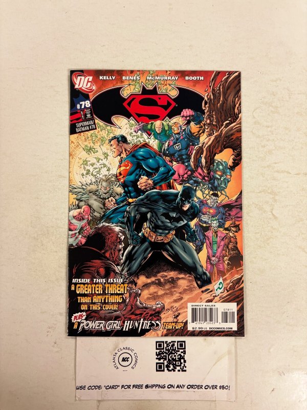 Superman Batman #78 (DC Comics), raw comic book in NM condition — front cover