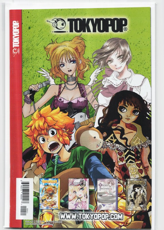Tokyopop Sneaks #4 (2006), raw, ungraded comic book — front cover