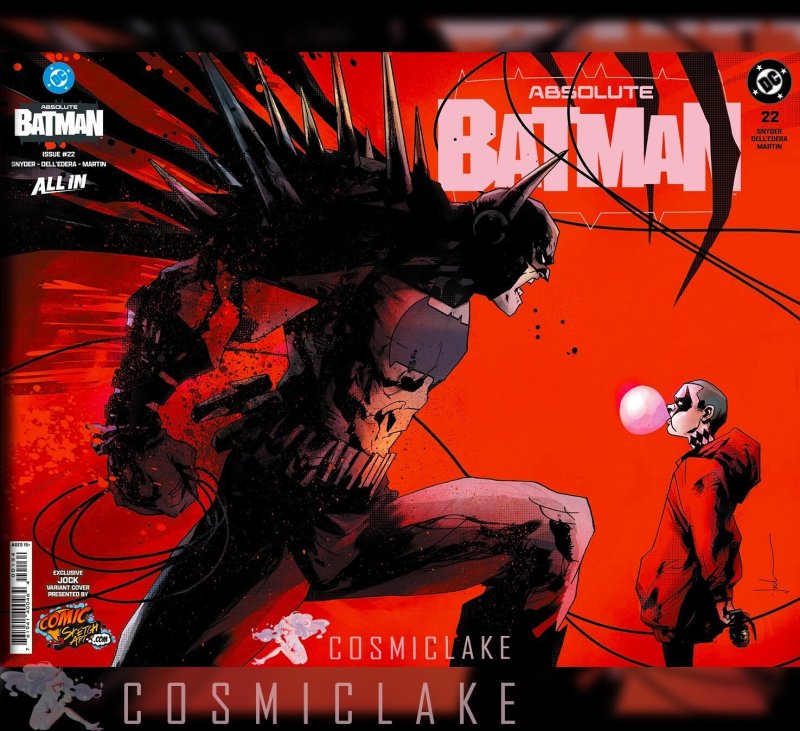 Absolute Batman #22 (DC Comics), raw, ungraded comic book — front cover