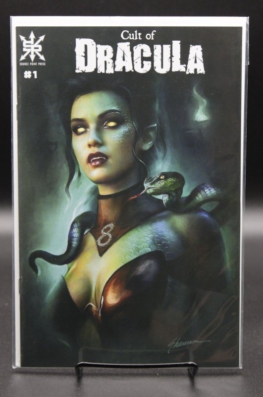 Cult of Dracula #1 (2021), raw, ungraded comic book — front cover
