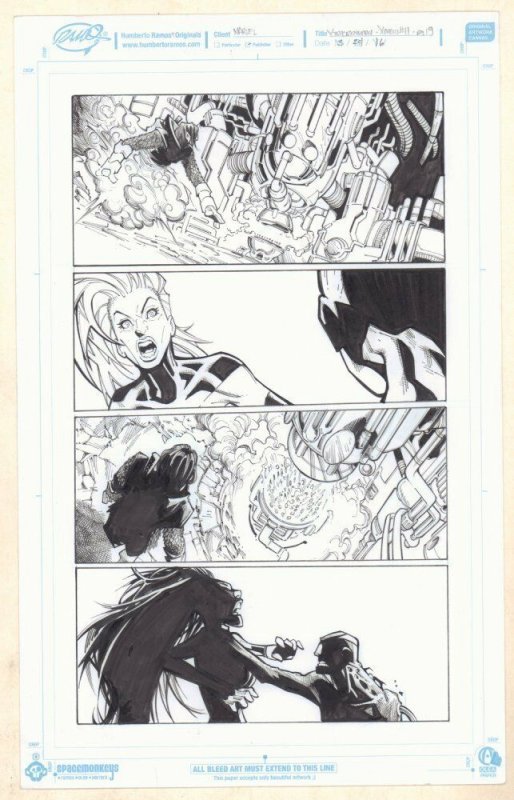 Extraordinary X-Men #11 (Marvel Comics, 2016), raw, ungraded comic book — front cover