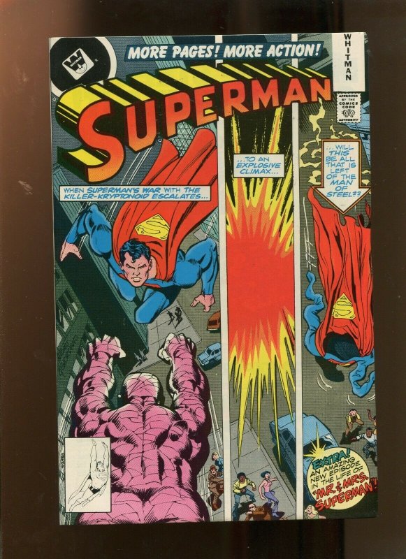 Superman #329 (DC Comics, 1978), raw comic book in 9.2 condition — front cover