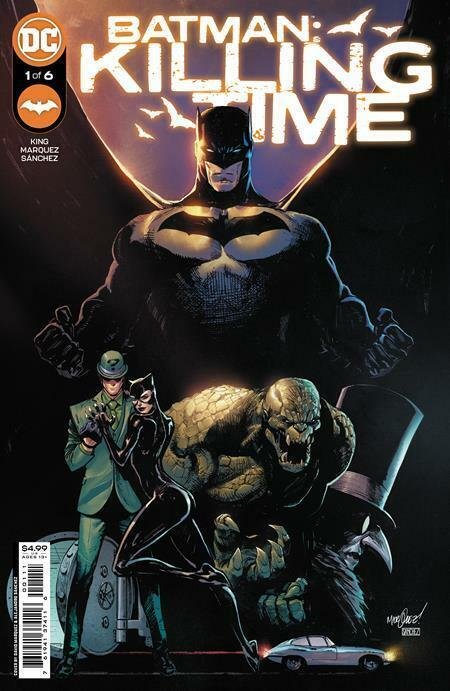 Batman Killing Time #1 (DC Comics, 2022), raw, ungraded comic book — front cover