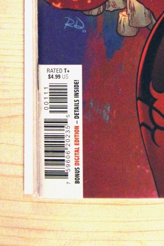Scarlet Witch #1 (Marvel Comics, 2023), raw comic book in NM+ 9.6 condition — front cover
