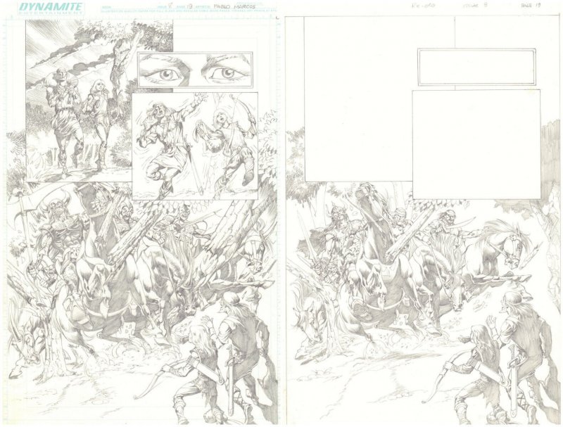 Red Sonja #8 (Dynamite Entertainment, 2006), raw, ungraded comic book — front cover