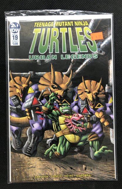 Teenage Mutant Ninja Turtles: Urban Legends #19 (2019), raw, ungraded comic book — front cover