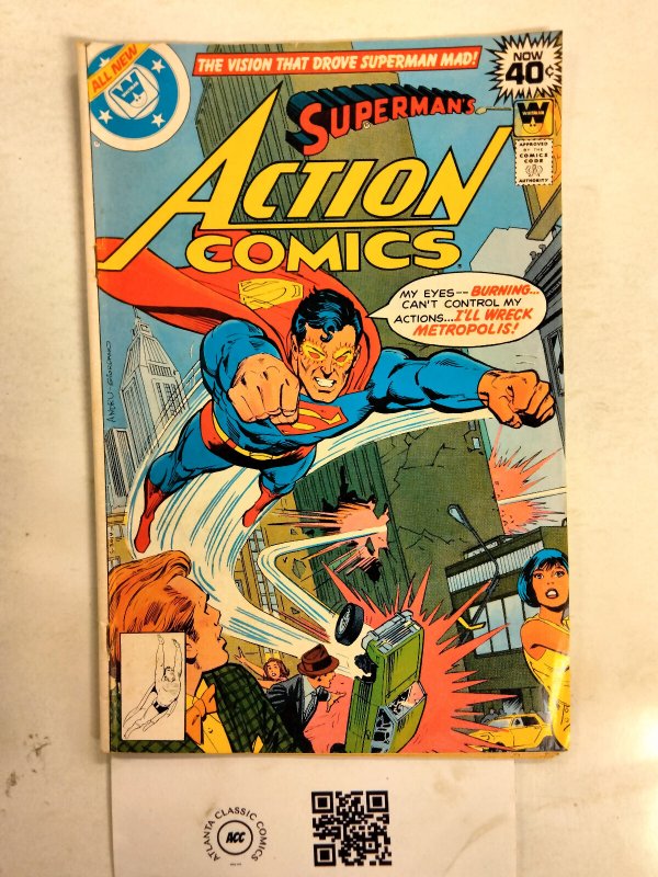 Action Comics #490 (DC Comics), raw comic book in FN condition — front cover
