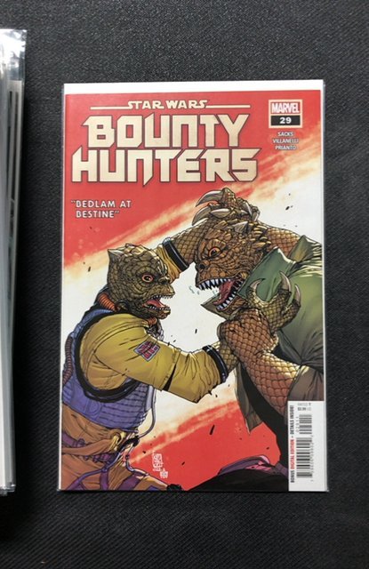 Star Wars: Bounty Hunters #29 (2023), raw, ungraded comic book — front cover