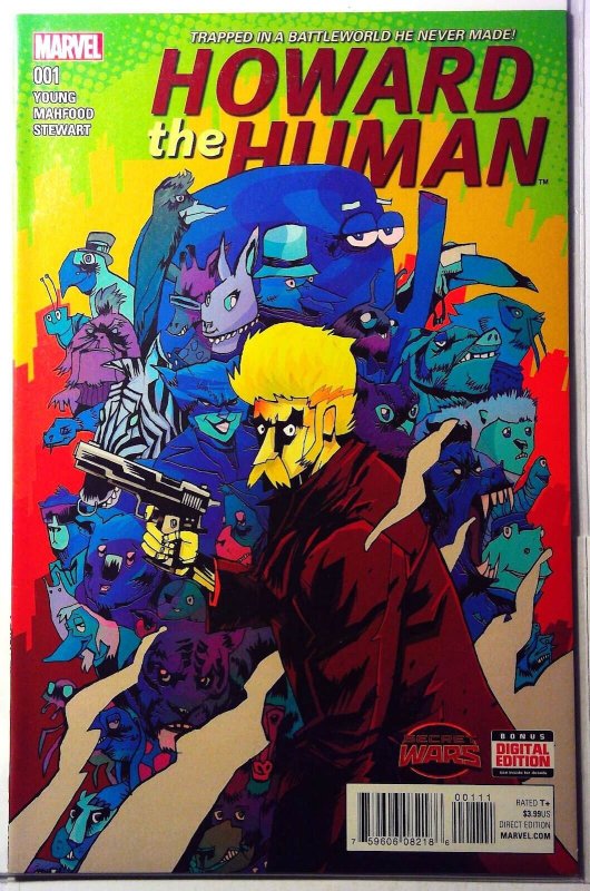 Howard the Human #1 (Marvel Comics, 2015), raw, ungraded comic book — front cover