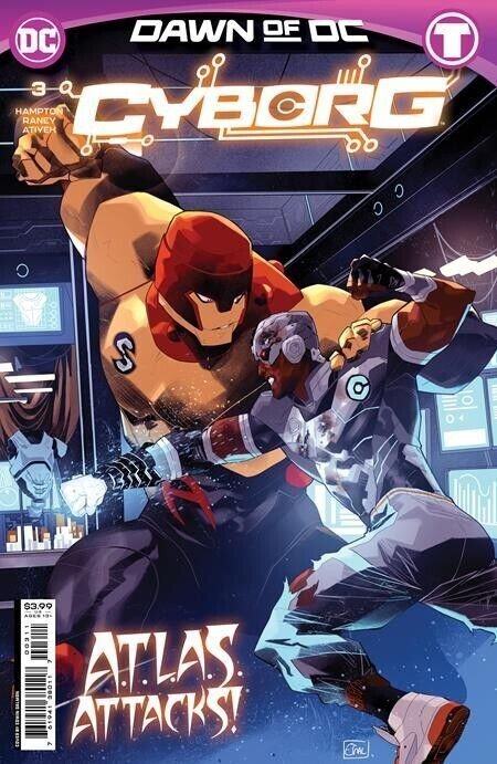 Cyborg #3 (2023), raw comic book in NM condition — front cover