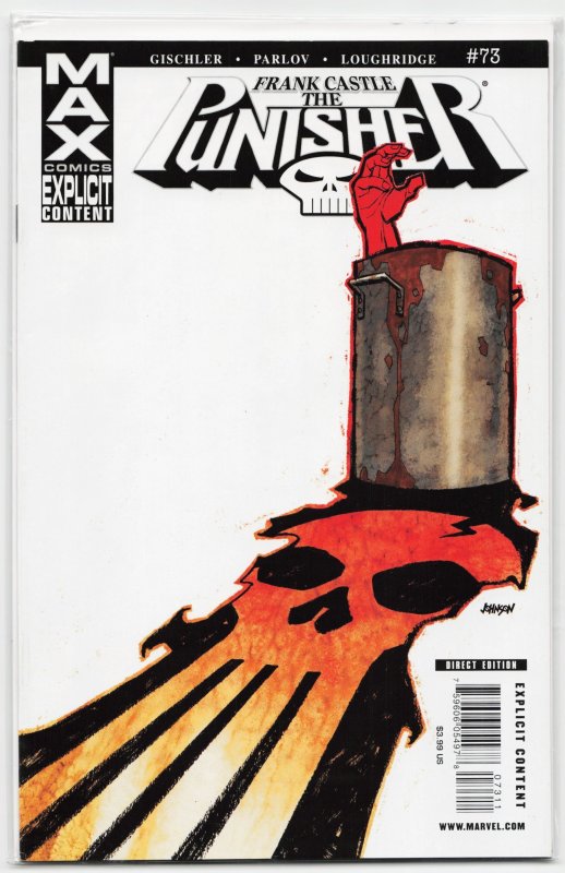 Punisher: Frank Castle MAX #73 (2009), raw, ungraded comic book — front cover