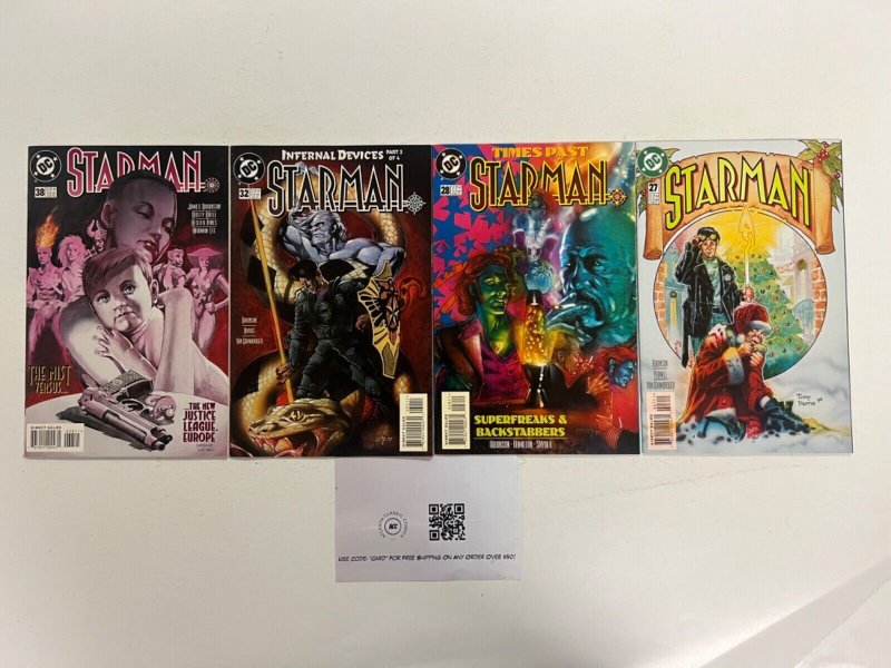 4 Star Man DC Comic Books # 27 28 32 38 Wonder Woman Batman Superman 3 JS44, raw, ungraded comic book — front cover