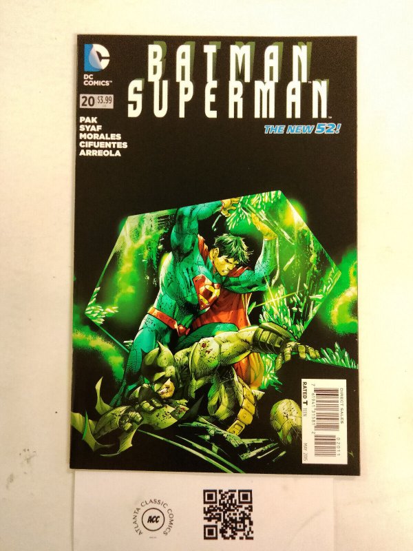 Batman Superman #20 (DC Comics), raw comic book in NM condition — front cover