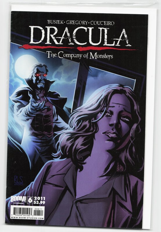Dracula: The Company of Monsters #6 (2011), raw, ungraded comic book — front cover