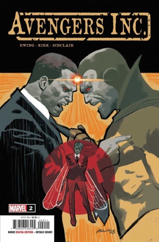 Avengers Inc #2 (2023), raw comic book in NM condition — front cover