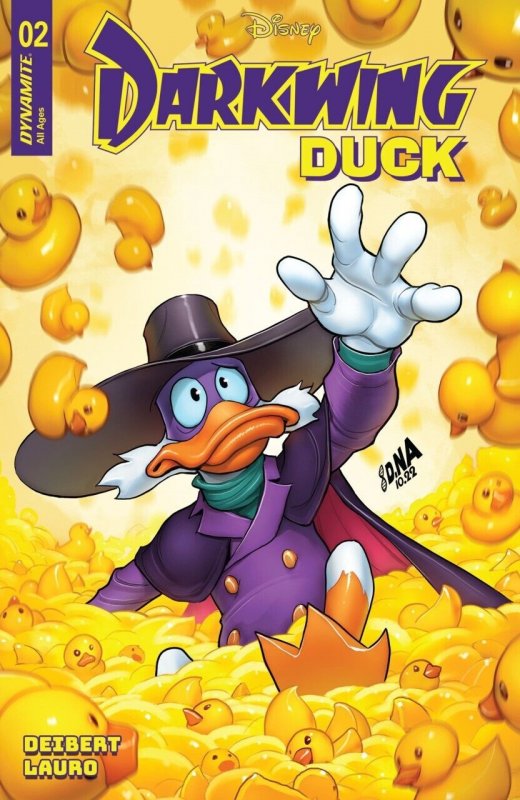 Darkwing Duck #2 (Dynamite Entertainment, 2022), raw comic book in NM condition — front cover