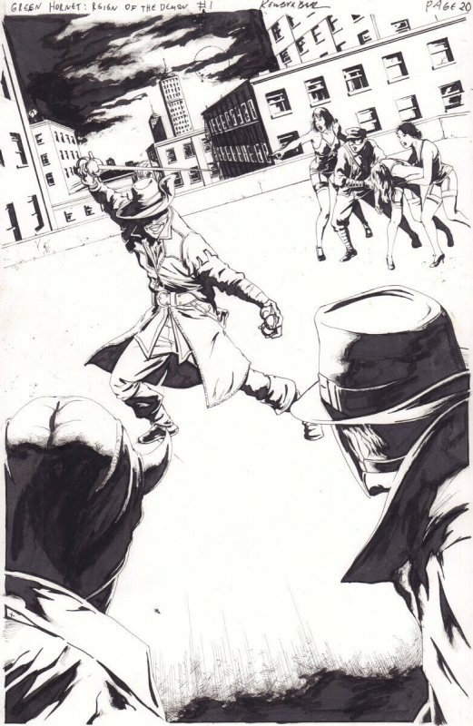 Green Hornet: Reign of the Demon #1 (2016), raw, ungraded comic book — front cover