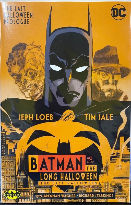 Batman the Long Halloween the Last Halloween #0, raw, ungraded comic book — front cover
