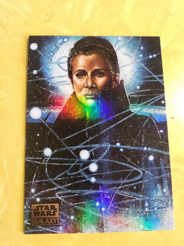 2018 Star Wars Galaxy - Legends Insert #C-2 Leia Organa (2018), raw, ungraded comic book — front cover