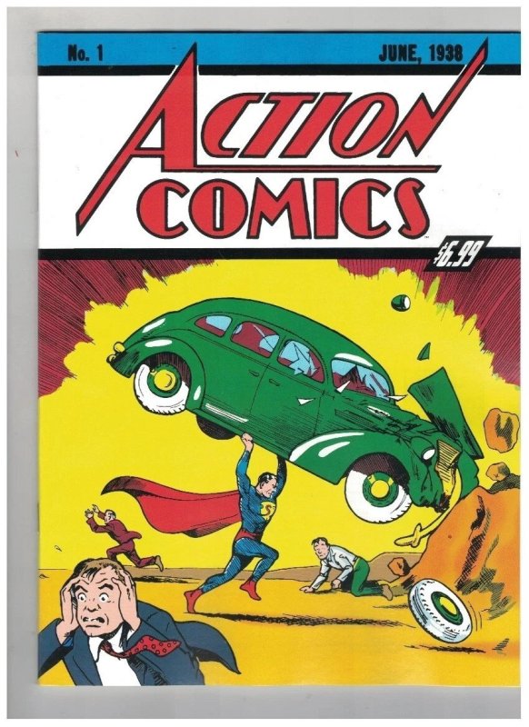 Action Comics #1 (DC Comics, 2026), raw, ungraded comic book — front cover