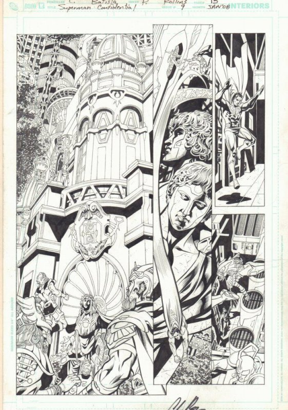 Superman Confidential #9 (2008), raw, ungraded comic book — front cover