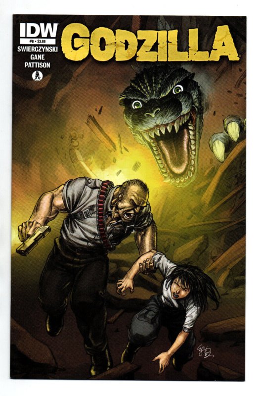 Godzilla #6 - 2012 - IDW - (-NM) (IDW Publishing, 2012), raw comic book in NM condition — front cover