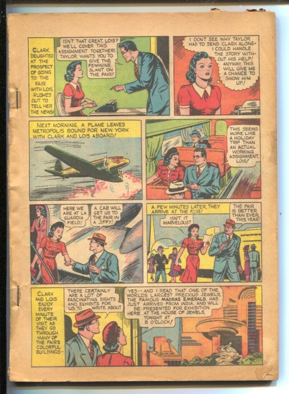New York World's Fair #1940 (DC Comics, 1940), raw, ungraded comic book — front cover