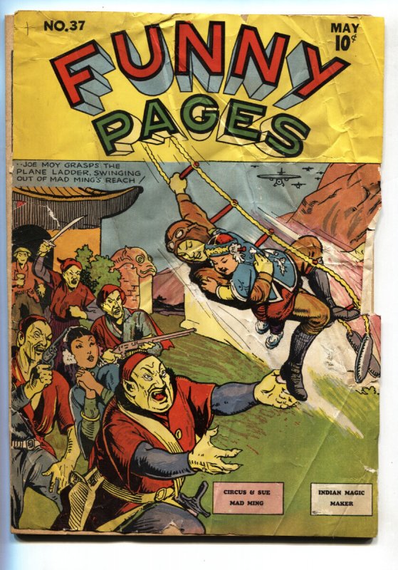 Funny Pages #37 - 1940 - Centaur - P - Comic Book (Centaur Publications, 1940), raw, ungraded comic book — front cover