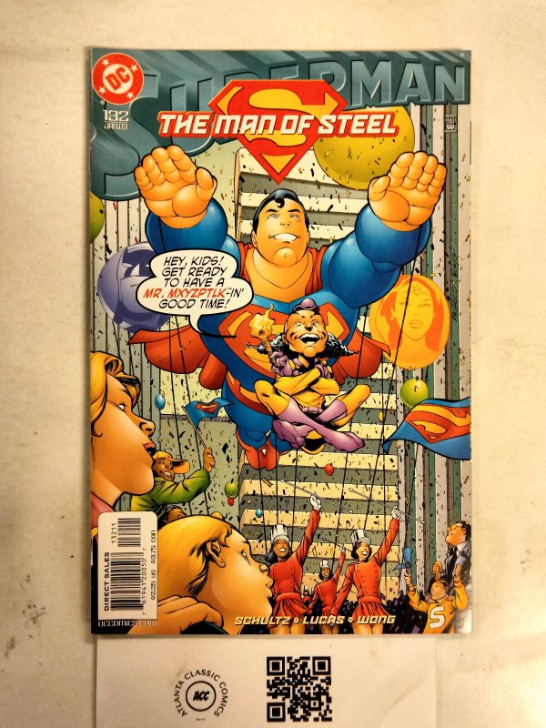 The Man of Steel #132 (DC Comics), raw comic book in NM condition — front cover