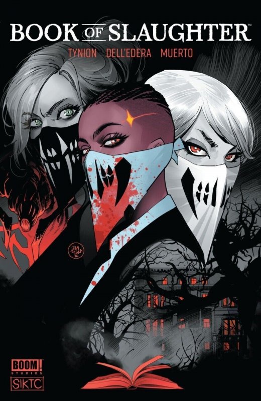 Book of Slaughter #1 (Boom! Studios, 2023), raw comic book in NM condition — front cover