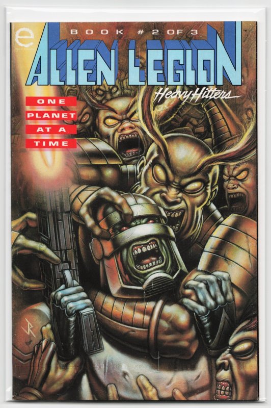 Alien Legion: One Planet at a Time #2 (Dark Horse Comics, 1993), raw, ungraded comic book — front cover