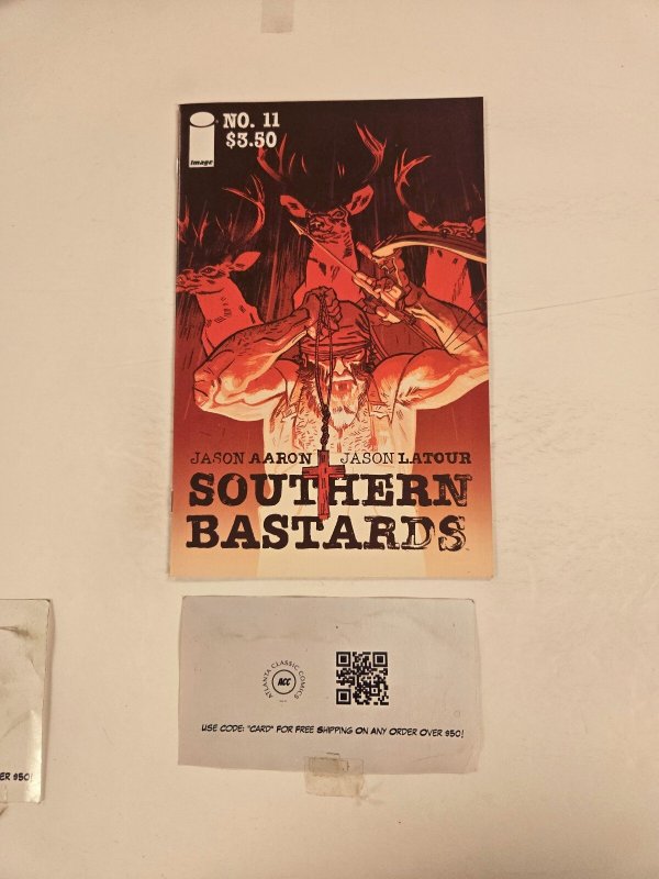 Southern Bastards #11, raw comic book in NM condition — front cover