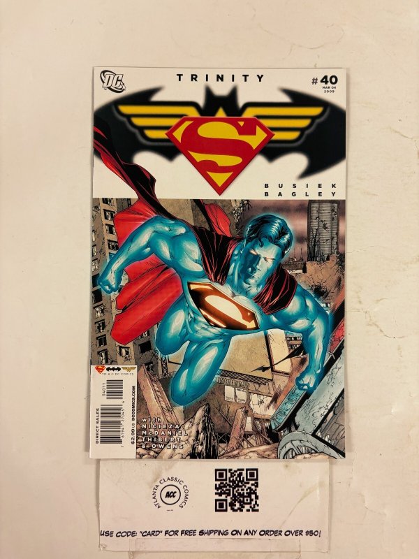 Trinity #40 (DC Comics, 2009), raw comic book in NM condition — front cover