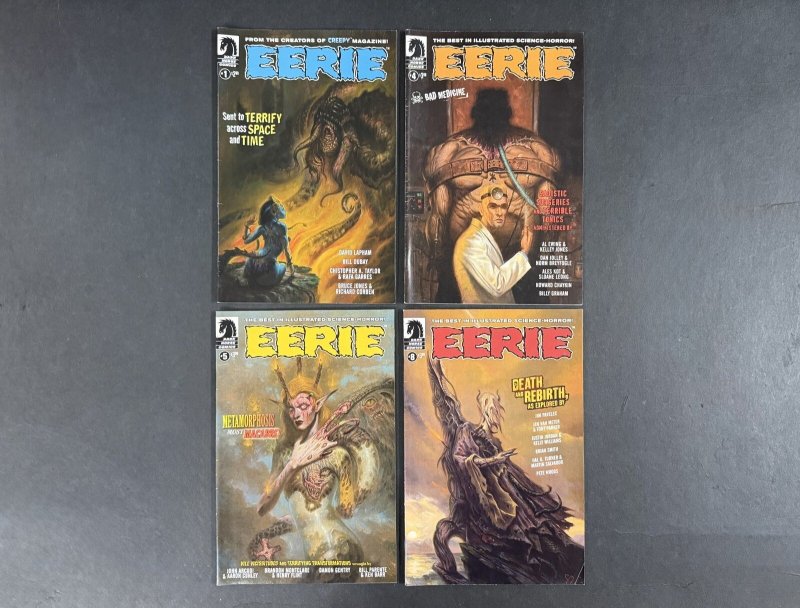 Lot of 23 Creepy (2009) and Eerie Comics (2012) Horror Comics Fn/vf Dark Horse (Dark Horse Comics), raw comic book in FN/VF condition — front cover
