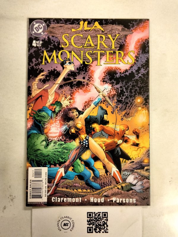 JLA Scary Monsters #4 (DC Comics), raw comic book in NM condition — front cover