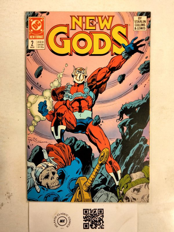 New Gods #2 (DC Comics), raw comic book in NM condition — front cover