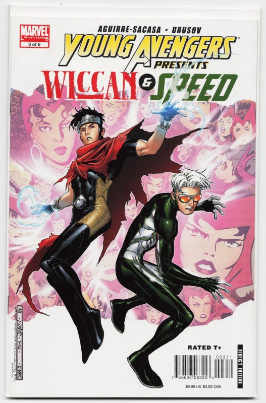 Young Avengers Presents #3 (Marvel Comics, 2008), raw, ungraded comic book — front cover