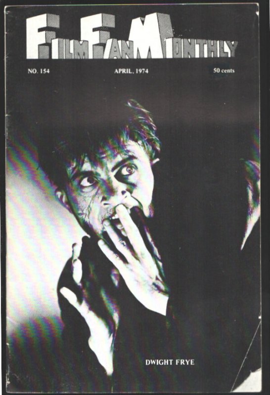 Film Fan Monthly #154, raw comic book in FN condition — front cover