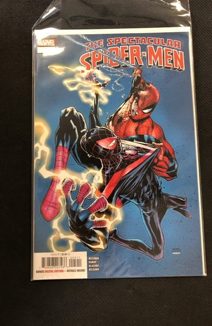 The Spectacular Spider-Men #5 (Marvel Comics, 2024), raw, ungraded comic book — front cover