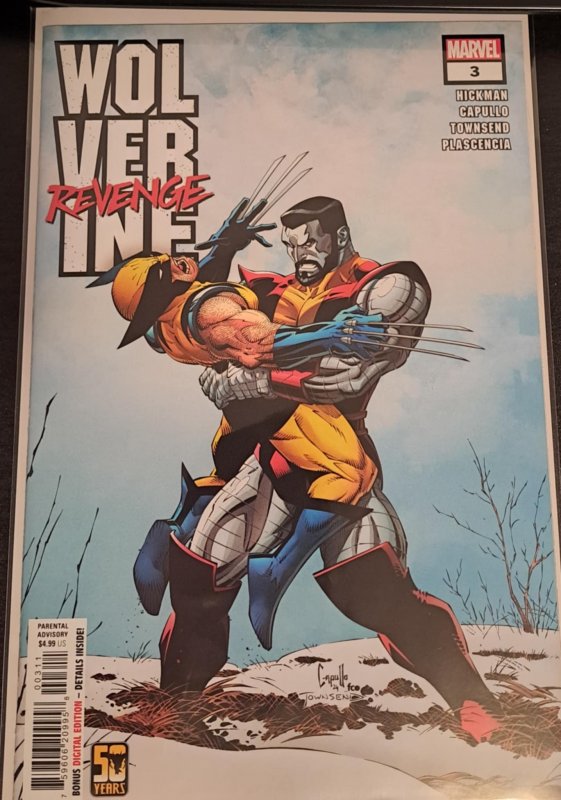 Wolverine: Revenge: Red Band #3 (2024), raw, ungraded comic book — front cover