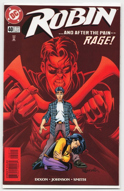 Robin #40 (DC Comics, 1997), raw, ungraded comic book — front cover