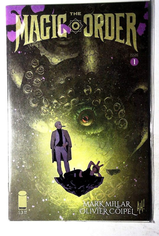 The Magic Order #1 (Image Comics, 2018), raw, ungraded comic book — front cover