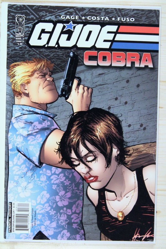 G.I. Joe: Cobra #3 (IDW Publishing, 2011), raw comic book in NM+ 9.6 condition — front cover