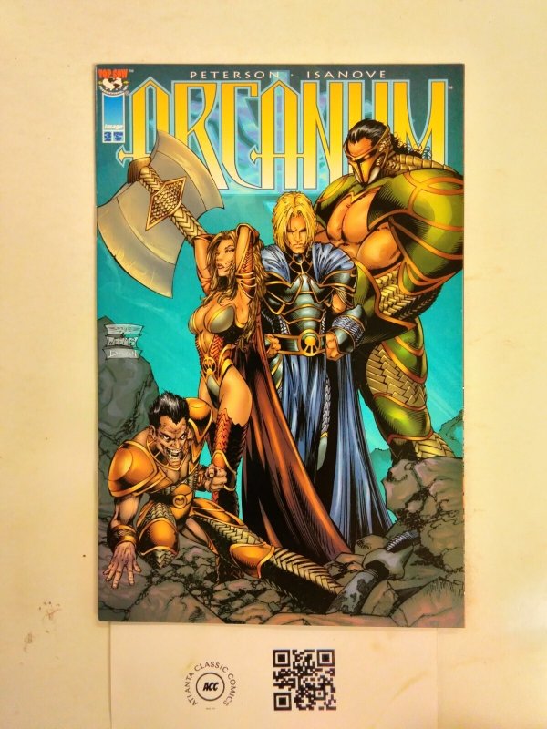 Arcanum #3, raw comic book in NM condition — front cover