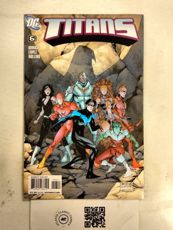 Titans #6 (DC Comics), raw comic book in NM condition — front cover